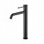 Grifo lavabo alto monomando Génova negro mate de Imex
